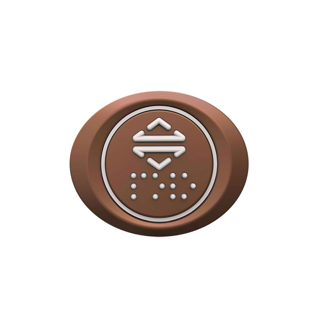 Buton - Elips (Bronz)